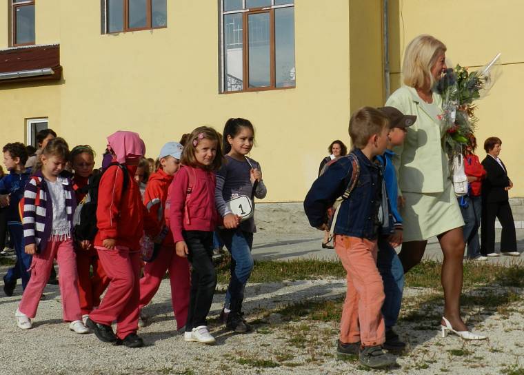 Az iskolakezdés örömteli pillanatai