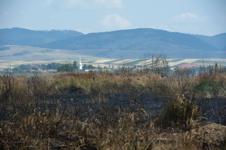 Csillapodott a csicsói tőzegtűz