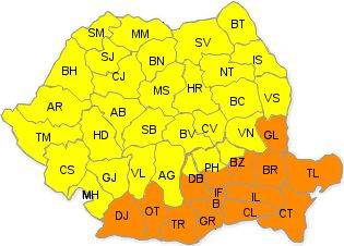 Meleg után viharok