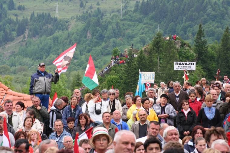 Zarándokok ezrei Gyimesbükkön