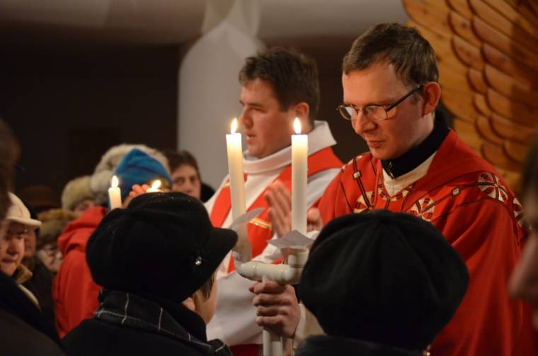 Balázs-áldás torokbaj ellen