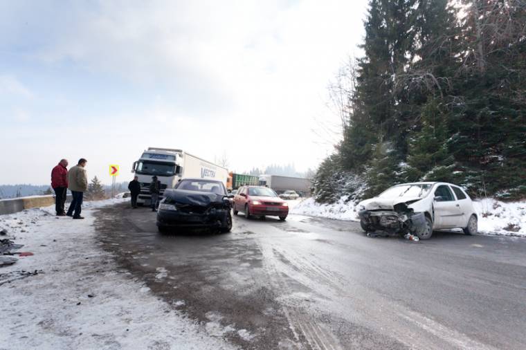 Két autó ütközött a Hargitán