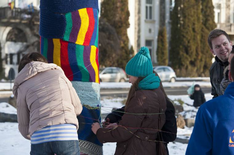 Átszínezett Vár tér