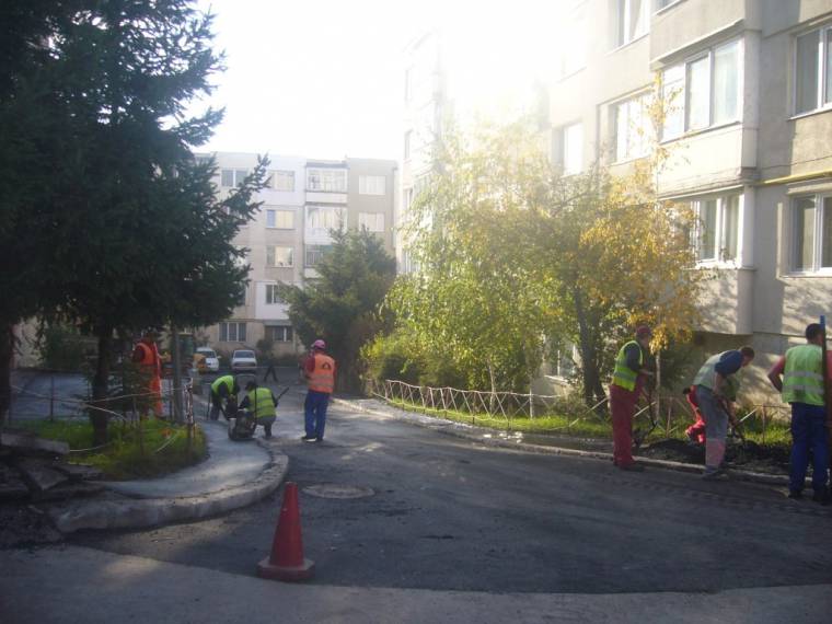 Megújult a lakótelepi parkoló