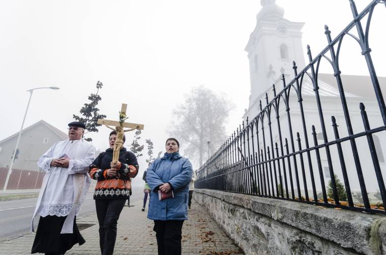 A városban élőkért imádkoztak