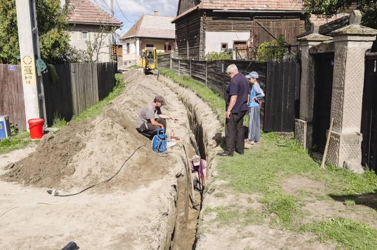 Az utolsó métereken dolgoznak Tusnádon