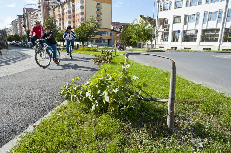 Újabb „hősködések” Csíkszereda központjában