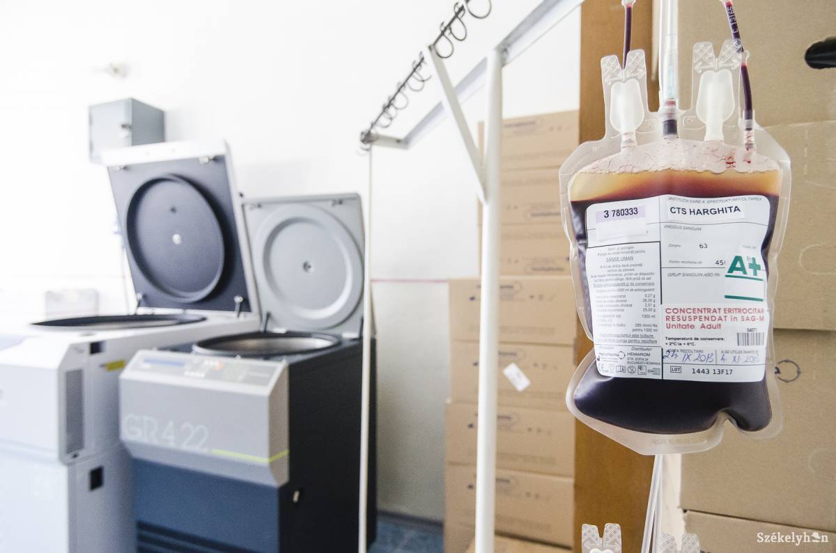 Nőtt a donorok száma. 2016-hoz képest több vért gyűjtött be tavaly a megyei vérközpont •  Fotó: Veres Nándor