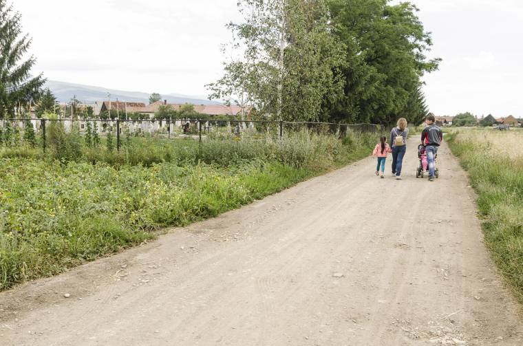 Csatornázás előtti ideiglenes útjavítások