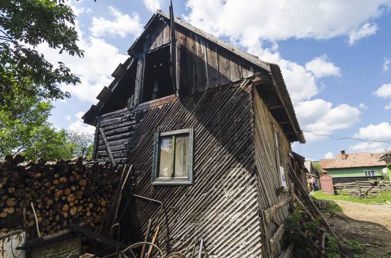 Kigyulladt egy kovácsműhely