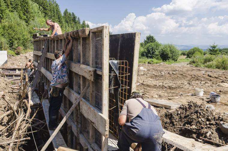 Épül a második madarasi vízi erőmű
