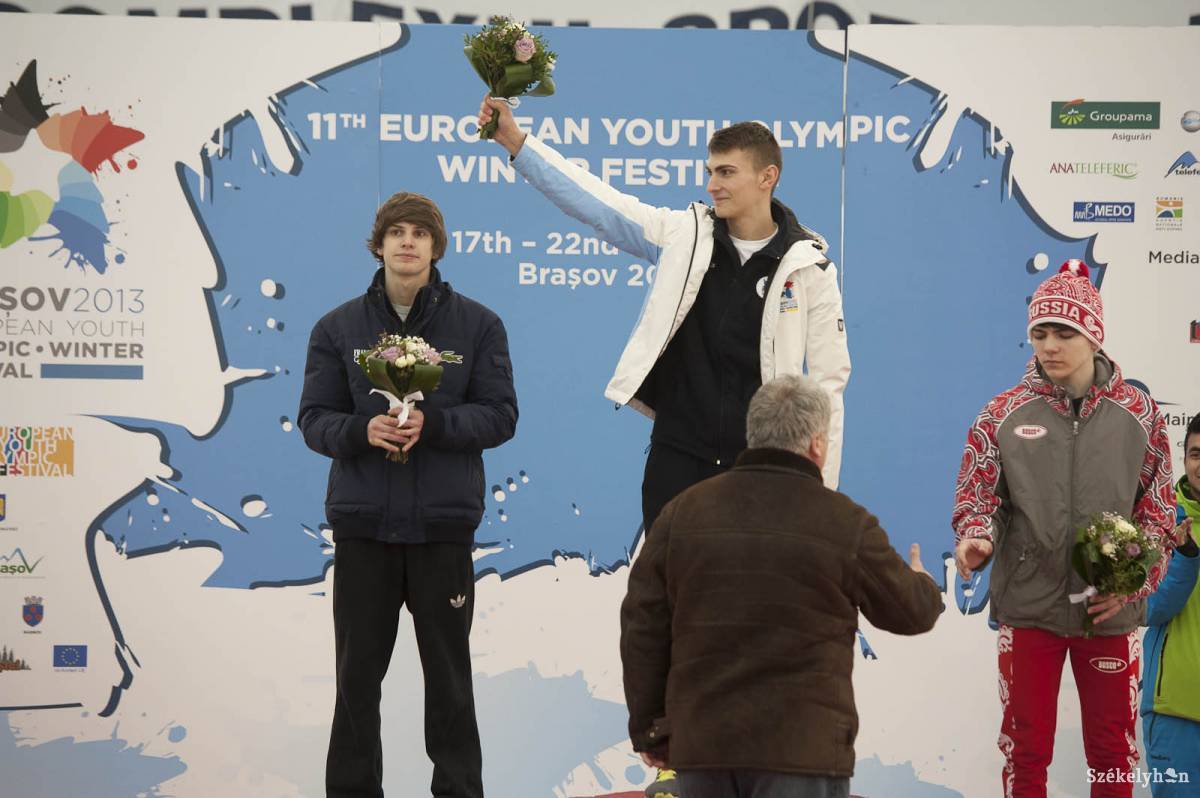 Imre Emil 2013-ban, EYOF-győztesként &bullet;  Fotó: Kristó Róbert