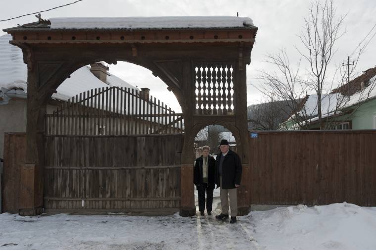 Két évszázados székely kapu Menaságon