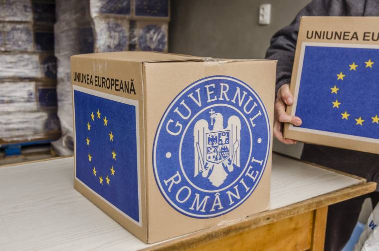 Maros megyébe is megérkeztek az uniós élelmiszercsomagok