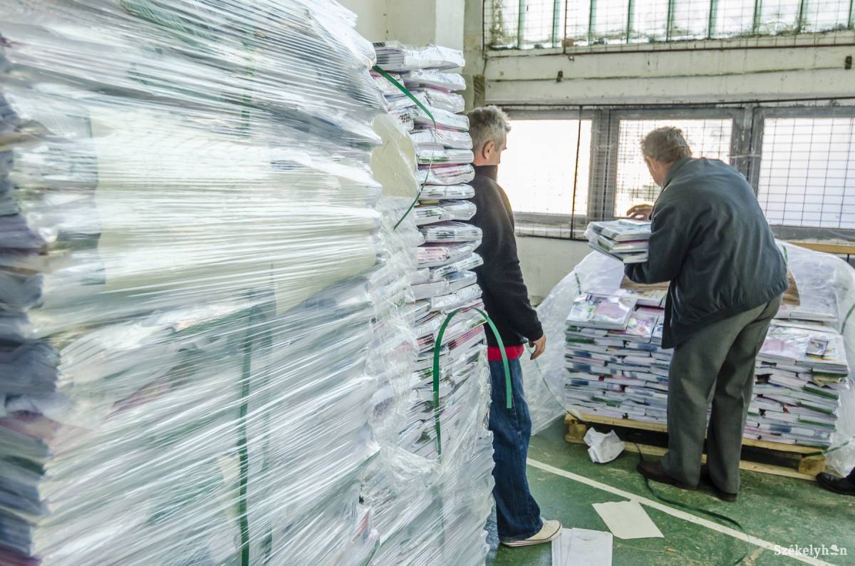 Kézikönyvvel helyettesítik a hiányzó tankönyveket. Illusztráció •  Fotó: Veres Nándor
