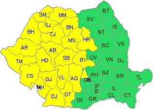 Visszatér a zivataros idő