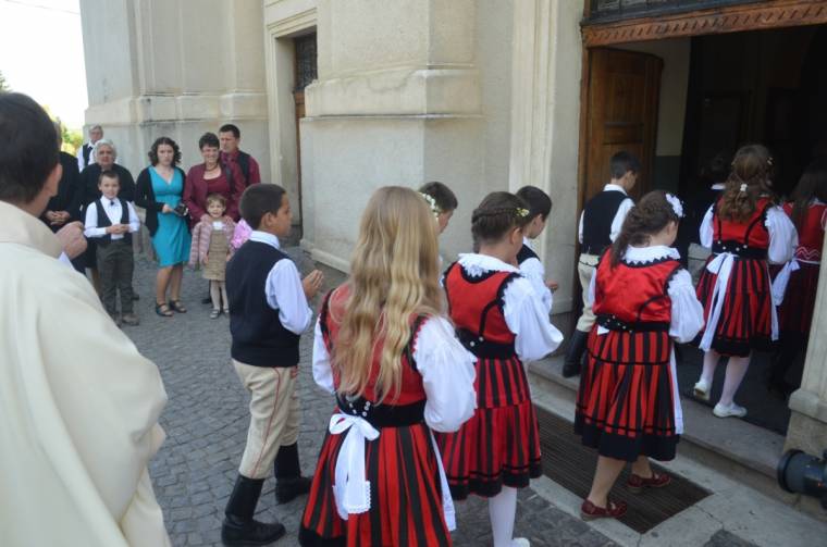 Elsőáldozók a csíksomlyói kegytemplomban