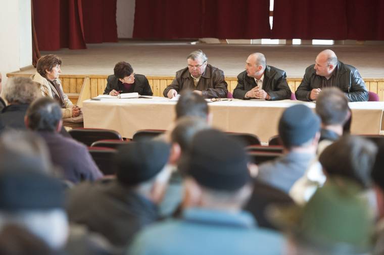 Régi-új vezetőség a csíkszenttamási közbirtokosságnál