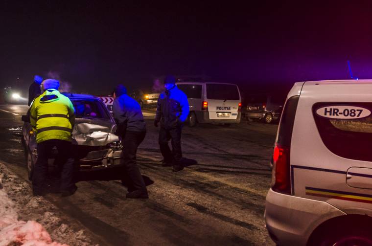 Baleset a Brassói úton