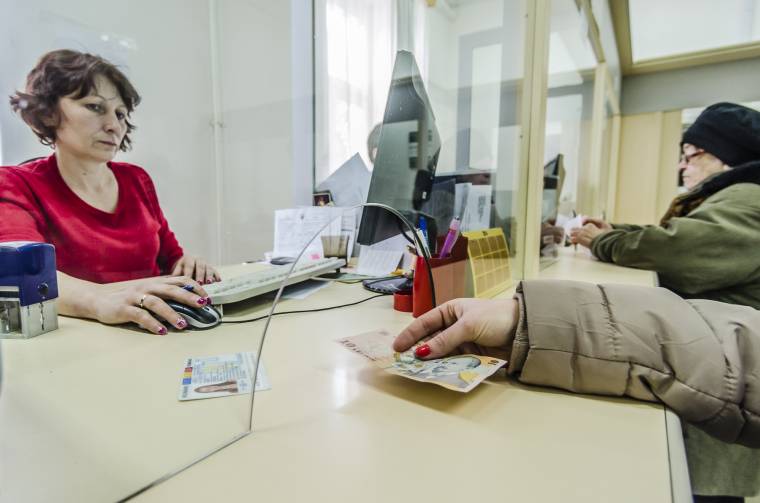 Sorok az adóbefizetési pénztárnál