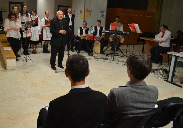 Karácsonyi ünnepség a Sapientián