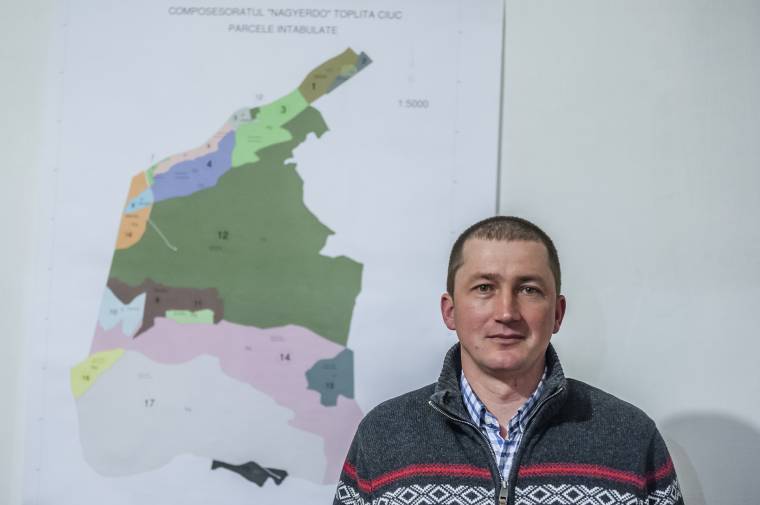 Stafétaátadás a csíktaplocai Nagyerdő Közbirtokosságnál