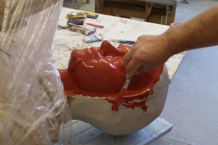 Határidőre elkészül a Márton Áron-szoborcsoport