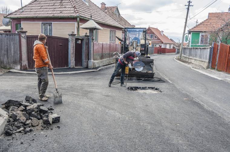 Befejeződött a szépvízi Templom utca burkolása