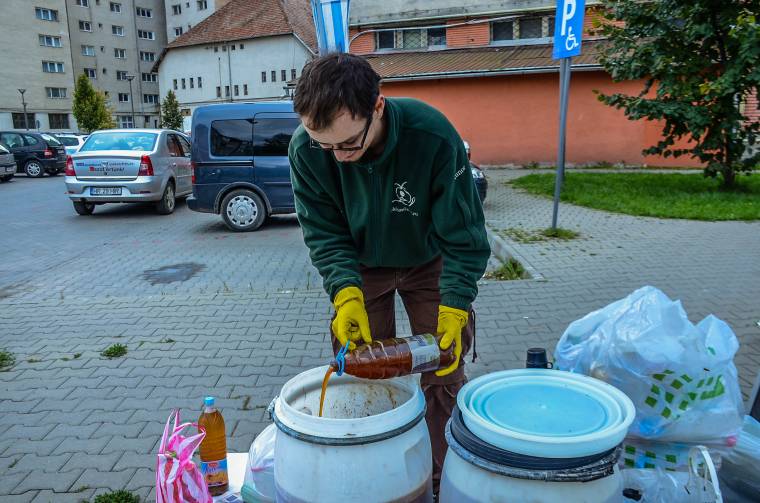 Ismét le lehet adni az elhasznált étolajat
