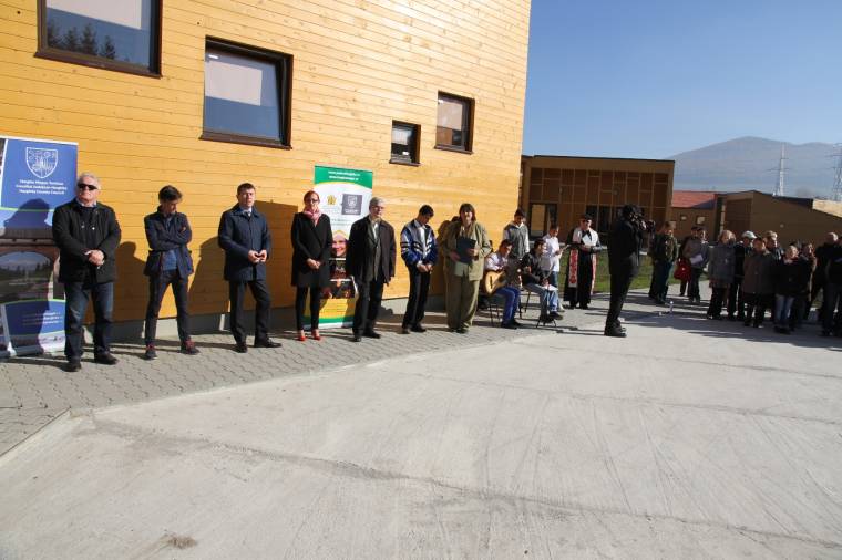 Felavatták az új szociális központot Csíkszeredában