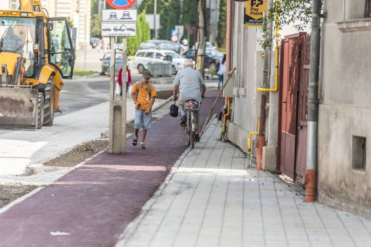 A Szász Endre utcában nemsokára minden a helyére kerül