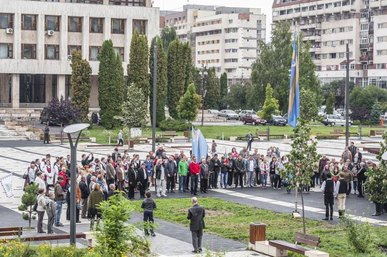 A jövőbe vetett hittel emlékeztek meg Szent Istvánról Csíkszeredában