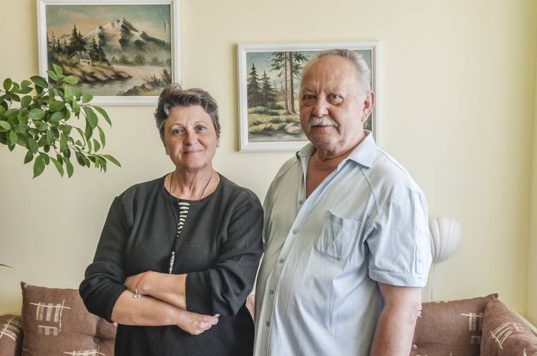 A kötöttárugyárban dolgoztak