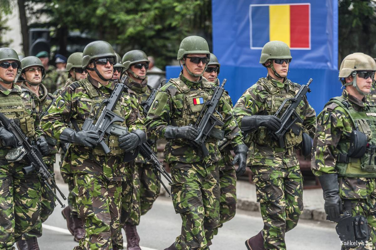 A felmérés szerint a megkérdezettek 21 százaléka válaszolt igennel arra a kérdésre, hogy román hadsereg az országot külső támadás esetén meg tudná-e védeni •  Fotó: Veres Nándor