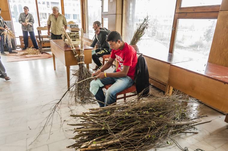 Hagyományos cigány foglalkozások közszemlén