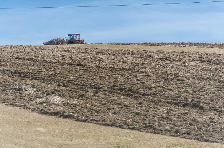 A télies időjárás miatt megtorpant a munka