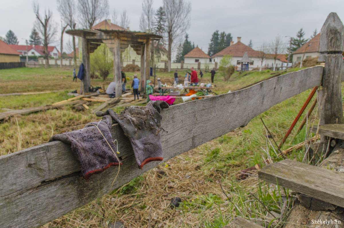 Kesztyűs kézzel bántak velük. Közmunkát végezhet a Szeben és Kolozs megyei kábítószercsempészek többsége •  Fotó: Szigeti Vajk István