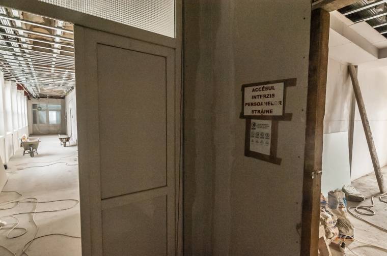Február végére készülhet el az új intenzív osztály