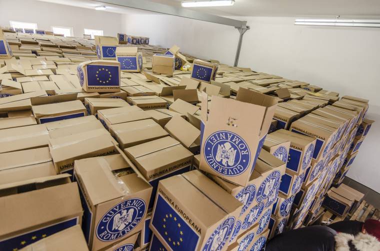 Többen értékesíteni akarják az Európai Uniótól kapott élelmiszereket