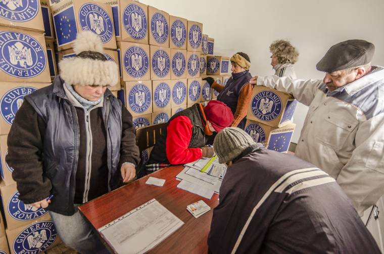 Nem mindenhol kapták meg az élelmiszersegélyt
