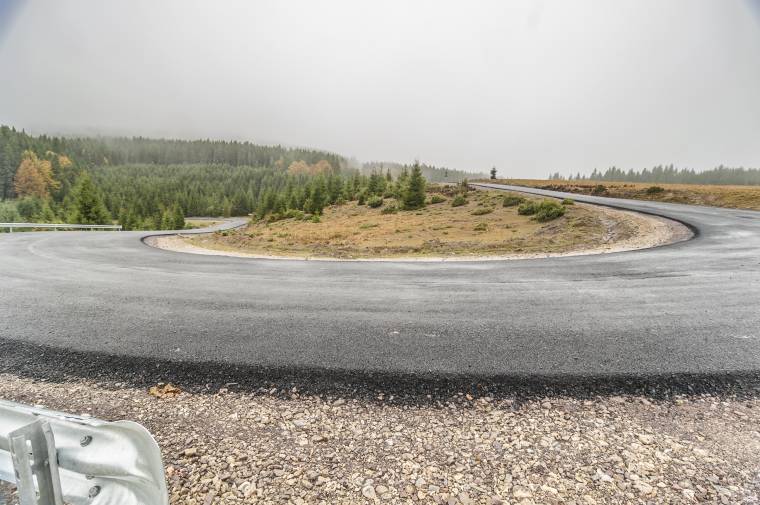 Leaszfaltozták a Büdösfürdőre vezető utat