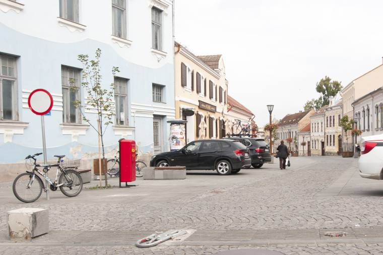 Nem jellemző Csíkszeredában a szabálytalan parkolás