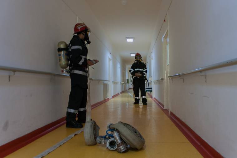 Tűz ütött ki egy szovátai élményfürdőben