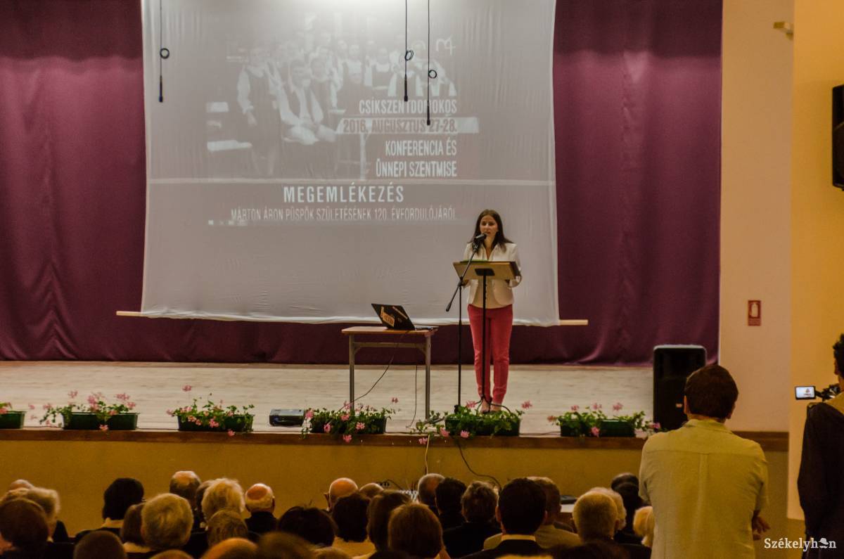 Ismét Márton Áron-konferencia színhelye lesz Csíkszentdomokos. Archív •  Fotó: Gecse Noémi