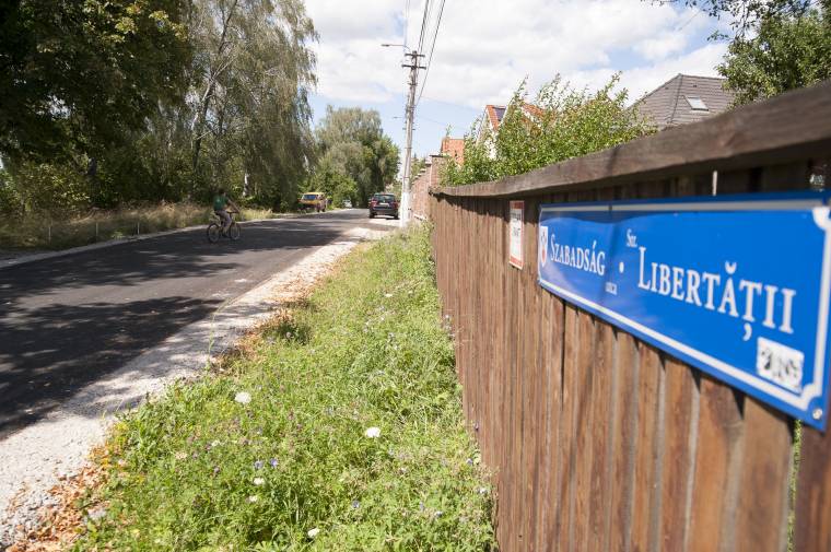 Rég várt aszfaltozások Csíkszeredában