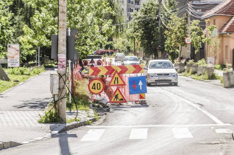 Kazánházakat összekötő munkálat miatt terelik el a forgalmat