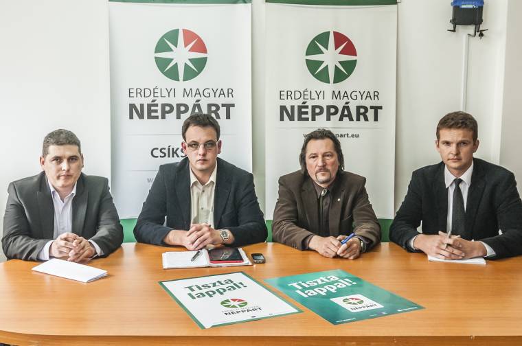 Bemutatta csíkszéki polgármesterjelöltjeit az EMNP