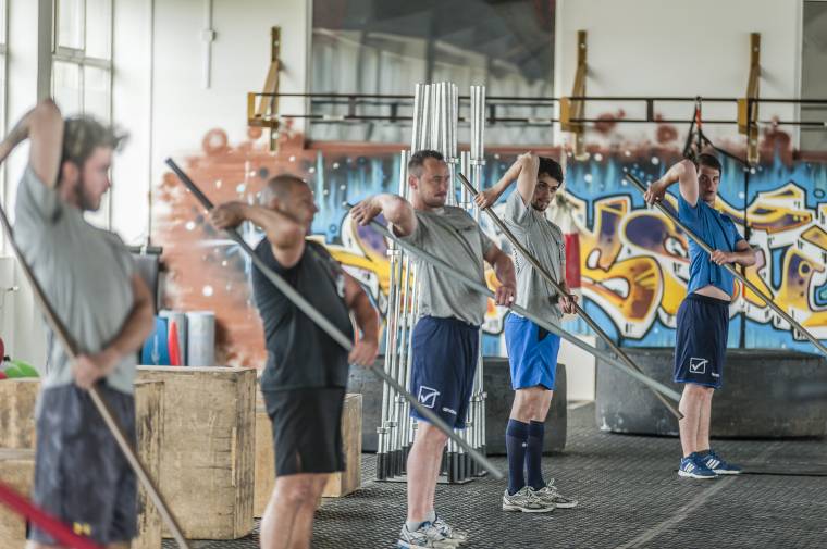 Erőnlétre „gyúr” a Sportklub