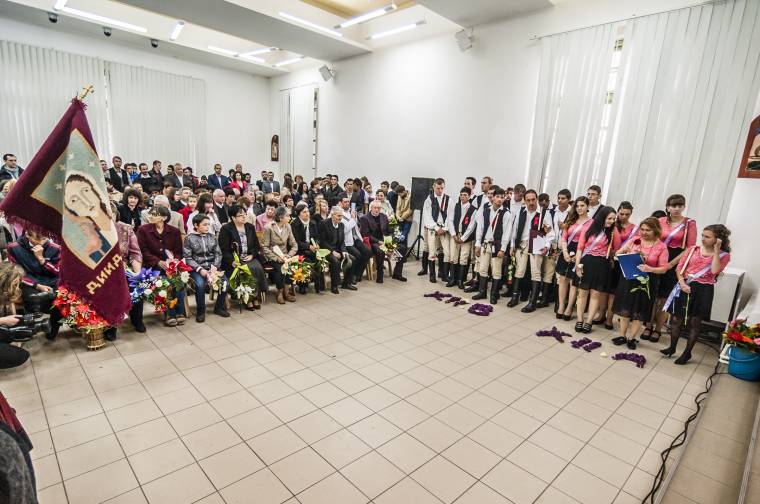 Elballagtak a Szent Anna Speciális Ipari Szakközépiskola végzősei