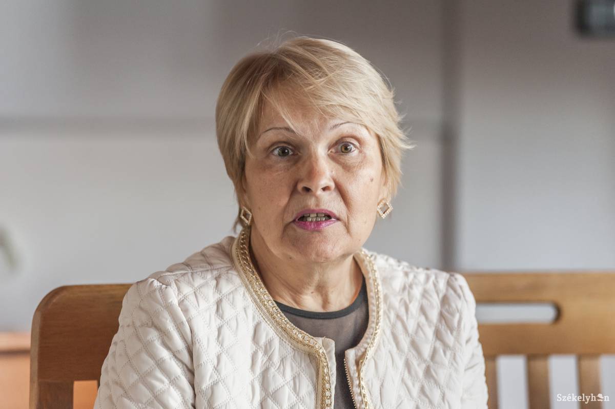 Dr. Konrád Judit a „befutó” •  Fotó: Veres Nándor